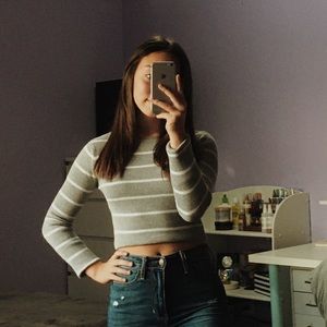 Aeropostale Cropped Sweater